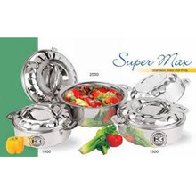 Bottom Metal Stainless Steel Casserole, Certification : FDA