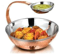 Irregular Metal Chip and Dip Bowl, Color : Variety Of Colors