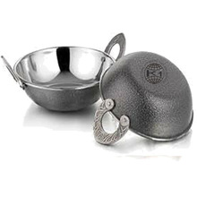 King International Metal Copper Bottom Kadai, Feature : Eco-Friendly, Stocked