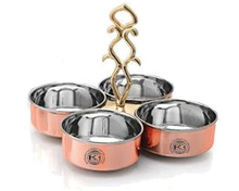 KING INTERNATIONAL Copper Pickle Stand, Color : Variety Of Colors