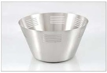 Synthetic White Wicker Basket