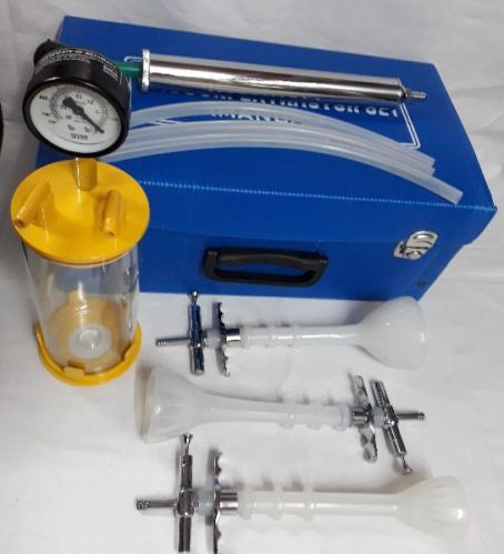 Steel Manual Vacuum Extractor Set, For Clinical, Hospital