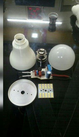 LED Bulb Housing
