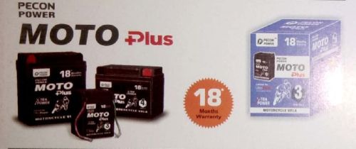 Moto Plus Motorcycle VRLA Battery, Load Capacity : 100W, 1Kw
