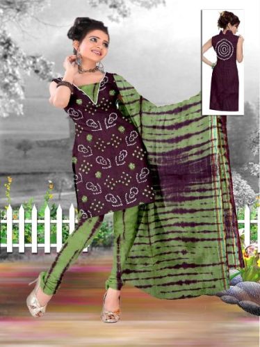 Bandhani dress material