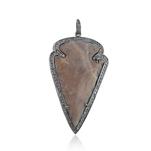 Diamond Arrowhead Pendant