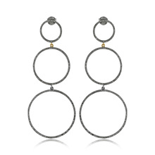 MetaRock Jewels Diamond Dangle Earrings