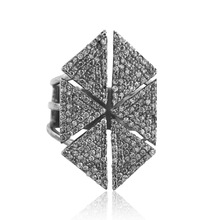 Pave Diamond Wedding Ring, Gender : Women's