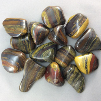 Iron Tiger Tumbled Stones