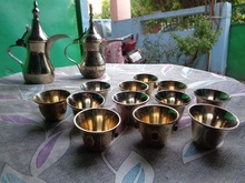 GOLD PLATED BRASS DALLAH