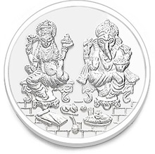 Prastara Brass Silver Plated Coin