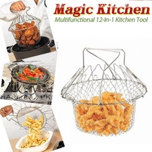 Round Shape Steel Basket, For Cooks, Feature : Eco-Friendly