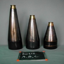 Onyx Bronze Flower Vases