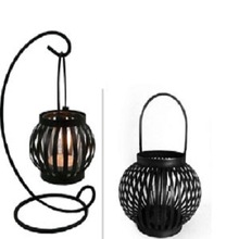 Onyx Iron Large Decorative Lantern, For Home Decoration