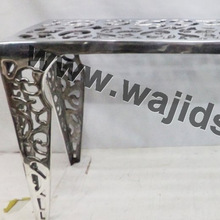 Metal Aluminium Large Dining Table