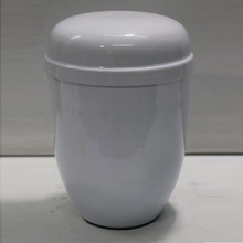 White Funeral Cremation Ashes Urn, For Baby, Style : American Style