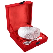 Sai Enterprises Silver Coated Bowl, Color : Customized