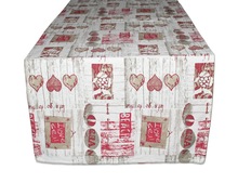 100% Cotton Printed Decorative Table Runners, Size : 40 X 140 CM