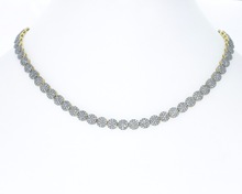 Weight Diamond Chain Necklace, Occasion : Engagement