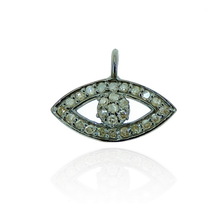 Diamond Silver Evil Eye Charm, Gender : Unisex