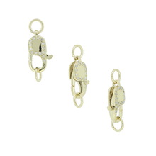 Weight Gold Diamond Spring Lock