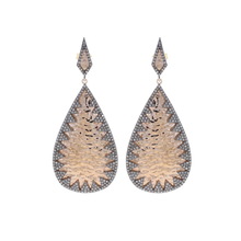 Rose Gold Platting Hammered Earrings, Occasion : Engagement