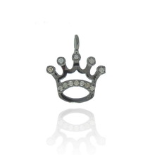 Chic Designs Weight Silver King Crown Charm, Occasion : Party