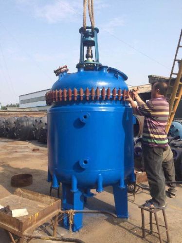F Type 1000L-2000L Glass Lined Reactor, Brand Name : HEAD