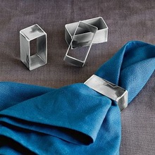 Fashion Decorative Metal Napkin Rings,