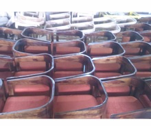 Wood Double Sofa Chair, Color : Optional