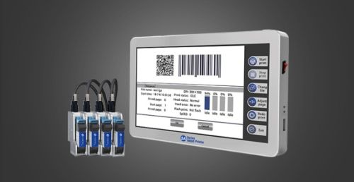 Barcode Marking Machine, Packaging Type : white