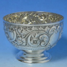 Antique Brass Engraved Serving Bowl, Size : Custom Size