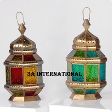 Metal Decorative Moroccan Lantern, Size : Customized Sizes