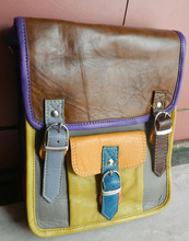 Multi Color Leather Messenger Bag, Size : Customized Size