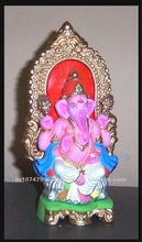 INDIAN RELIGIOUS CLAY STATUE
