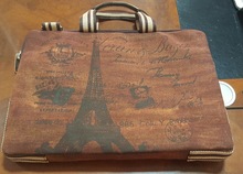 Little Earth Canvas Laptop Bag,