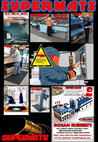 IS 15652 ISI MARKED SHOCK SAFETY MATS