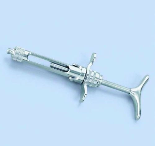 Polished Metal Dental Syringe, Packaging Type : Paper Box