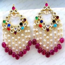 Plated Chandelier Earrings