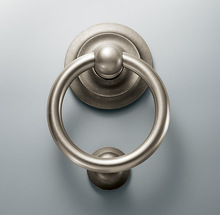 BAZOOKA SILVER DOOR KNOCKER