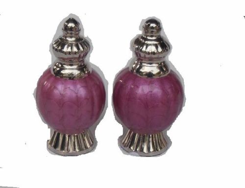 Enamel Painted Aluminium Salt and Pepper Set