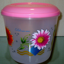 Printed Plastic Storage Containers, Plastic Type : PP