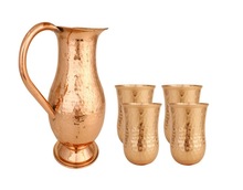 Copper Jug Glass Set, Size : Normal