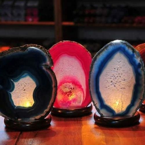 HILTEX Agate Lamp