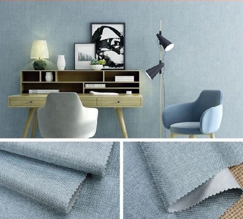 Linen Wallpaper, For Administration, Commerce, Household