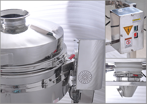 Dual Motor Inline Vibro Sifter