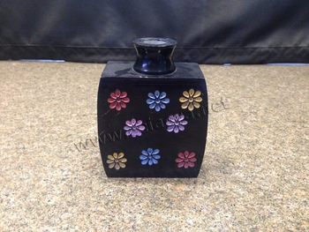 Polished Elegant Soapstone Reed Diffusers, Feature : Eco-Friendly