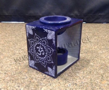 Oil Candle Burner With Laser Etching