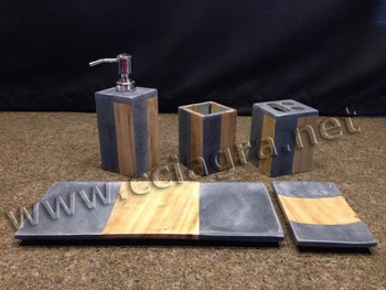 Wood Bath Gift Set, Feature : Eco-Friendly