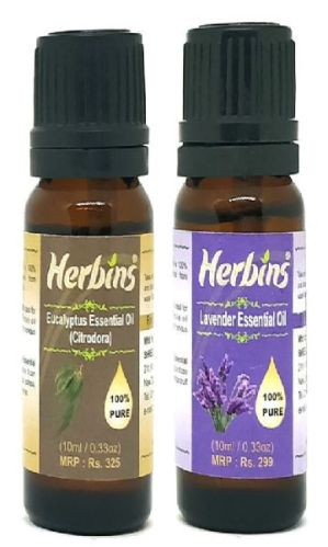 Herbins Essential Oil Combo (Eucalyptus and Lavender)